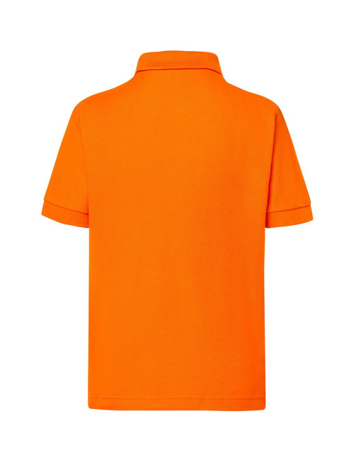 Kids polo shirt pkid 210 orange Jhk