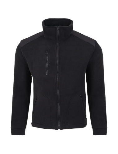 Men`s work fleece with embroidered logo for employees, JHK