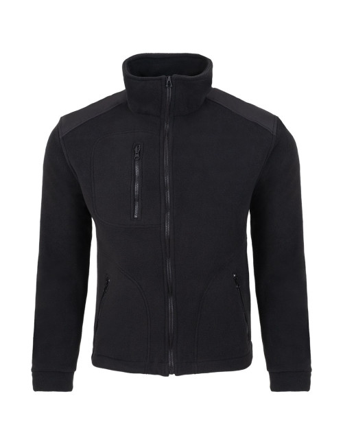 Men`s work fleece with embroidered logo for employees, JHK