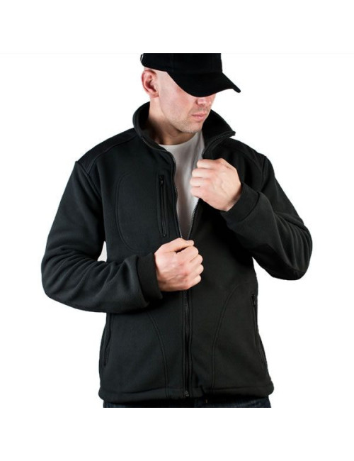 Men`s work fleece with embroidered logo for employees, JHK