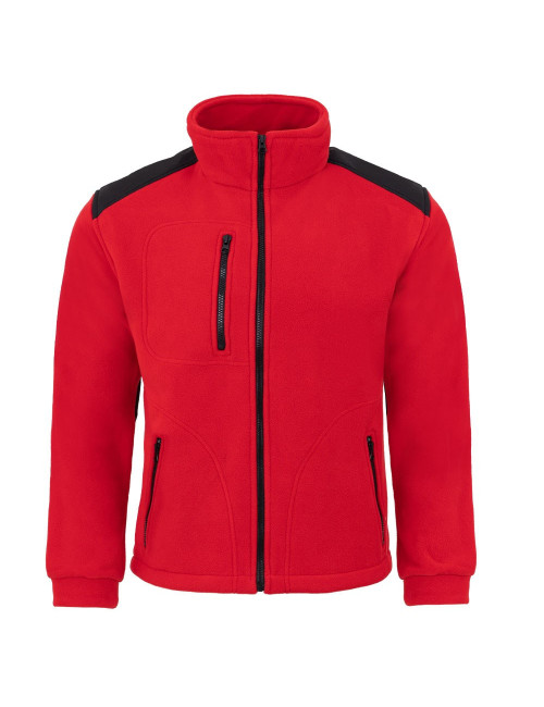 Men`s fleece flra 340 premium red/black Jhk