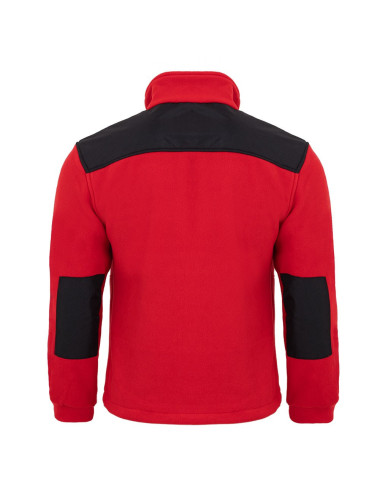 Men`s fleece flra 340 premium red/black Jhk