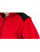 2Super warmes Herren-Fleece, verstärkt, FLRA 340 Premium Rot/Schwarz JHK