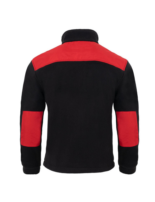 Men`s fleece flra 340 premium black/red Jhk