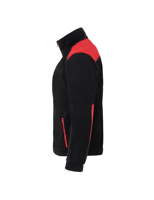 Men`s fleece flra 340 premium black/red Jhk