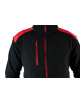 Men`s fleece flra 340 premium black/red Jhk