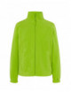 Warmes Damen-Fleece-Sweatshirt 300 g/m2, verstellbarer Boden, Flrl-Fleece 300 Lime Jhk
