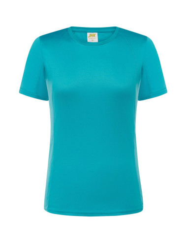 Damen T-Shirt Sport Lady Türkis JHK