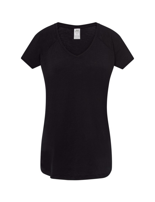 Damen T-Shirt Tsulslb Urban Wedding Lady Black Jhk