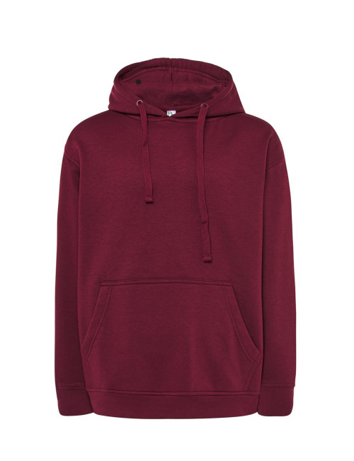 Swra kng kangaroo men`s sweatshirt burgundy Jhk
