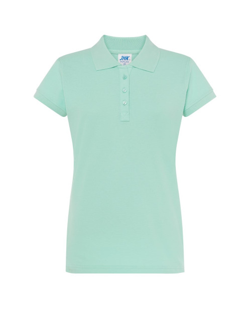 Damen-Poloshirts Popl 200 Mintgrün JHK