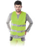 "Buy Malfini Hi-Vis Gold Vest with Reflective Stripes - Ideal for Cus
