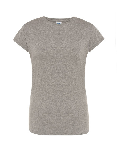Damen Tsrl CMF Lady Comfort T-Shirt Grau Melange JHK
