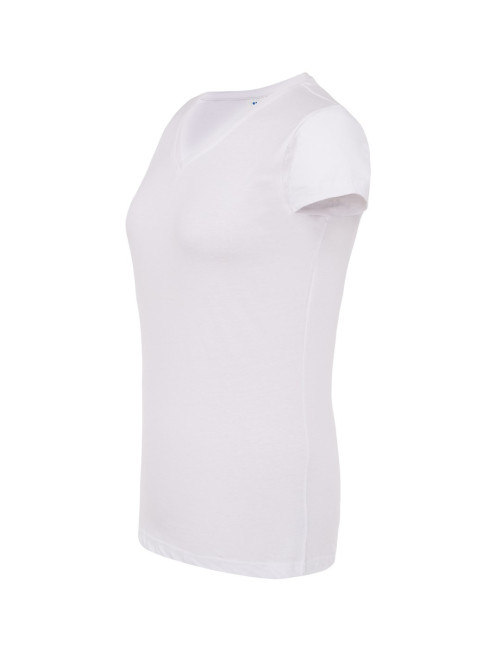 T-shirt damski do nadruku, koszulka haft logo