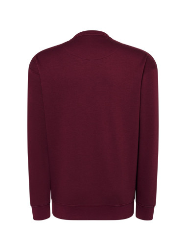 Bluza dresowa męska swra 290 sweatshirt burgundowy Jhk