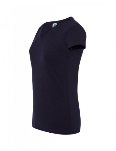 Damen Tsrl Cmfp Lady Comfort T-Shirt mit V-Ausschnitt Marineblau JHK