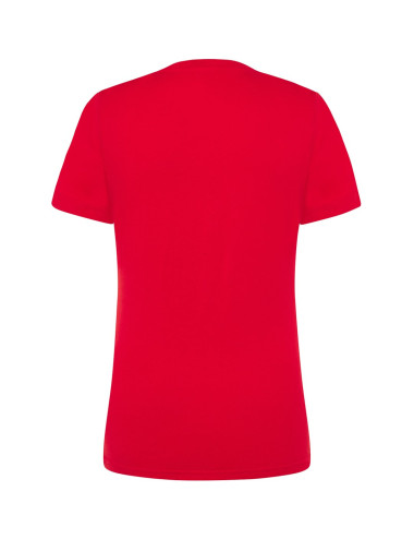 T-shirt for women tsrl cmfp lady comfort v-neck red Jhk
