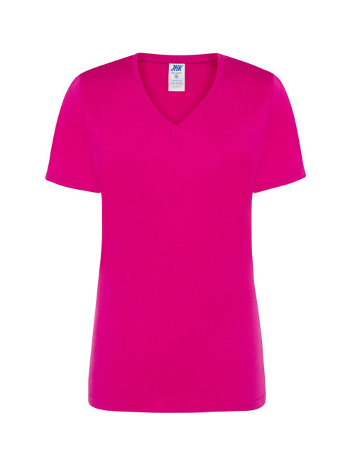 Women`s t-shirt tsrl cmfp lady comfort v-neck fucsia Jhk