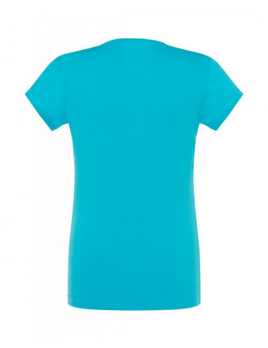 T-shirt for women tsrl cmfp lady comfort v-neck turquoise Jhk