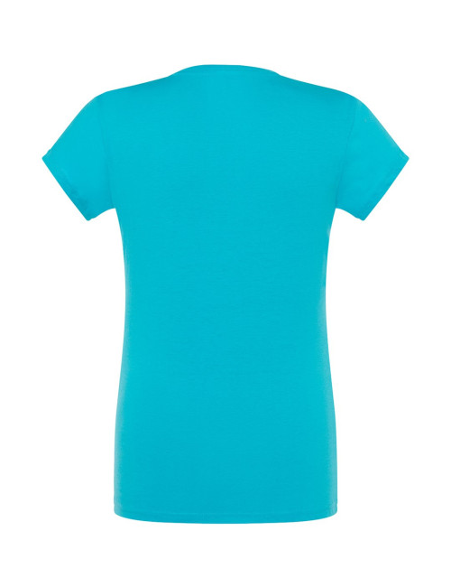 T-shirt for women tsrl cmfp lady comfort v-neck turquoise Jhk