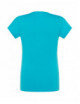 2Damen Tsrl Cmfp Lady Comfort T-Shirt mit V-Ausschnitt Türkis JHK