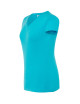 T-shirt for women tsrl cmfp lady comfort v-neck turquoise Jhk