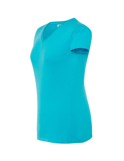 Koszulka damska tsrl cmfp lady comfort v-neck turkusowy Jhk
