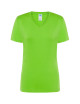Damen Tsrl Cmfp Lady Comfort T-Shirt mit V-Ausschnitt Limettengrün JHK