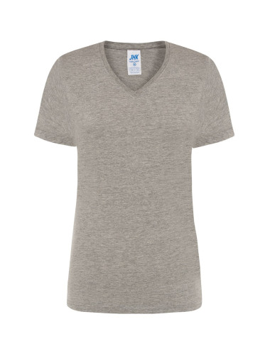 T-shirt for women tsrl cmfp lady comfort v-neck gray melange Jhk