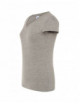 2Damen Tsrl Cmfp Lady Comfort T-Shirt mit V-Ausschnitt Grau Melange JHK
