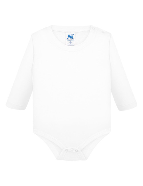 Kinder T-Shirt Tsrb Baby Body ls wh weiß Jhk