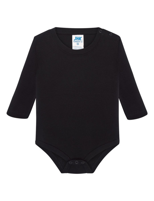 Kinder tsrb baby body ls t-shirt schwarz Jhk