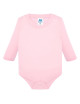 Kinder tsrb baby body ls t-shirt rosa Jhk
