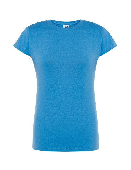 Damen Tsrl CMF Lady Comfort T-Shirt Azurblau Jhk