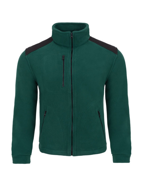 Men`s fleece flra 340 premium bottle green/black Jhk