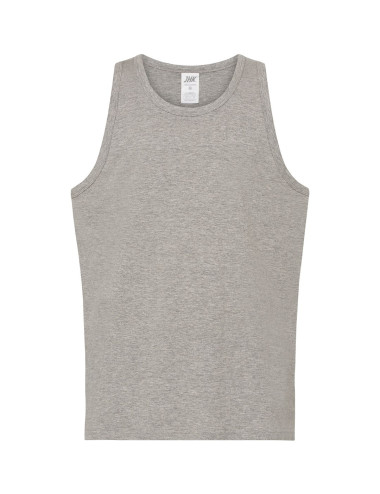 Tsua strp urban strap herren t-shirt, grau melange JHK