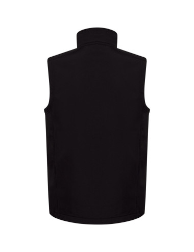 Softhshell vest jacket black Jhk