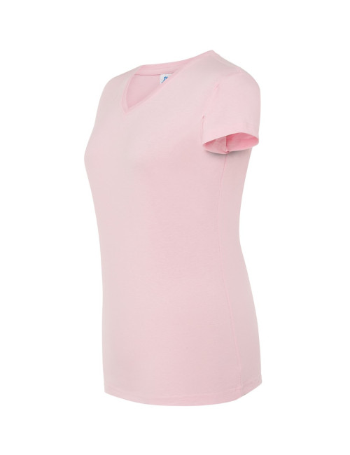 Koszulka damska tsrl cmfp lady comfort v-neck różowy Jhk