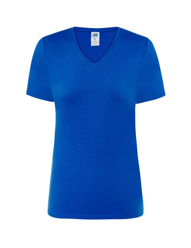 Tsrl cmfp Lady Comfort T-Shirt mit V-Ausschnitt für Damen in Königsblau Jhk