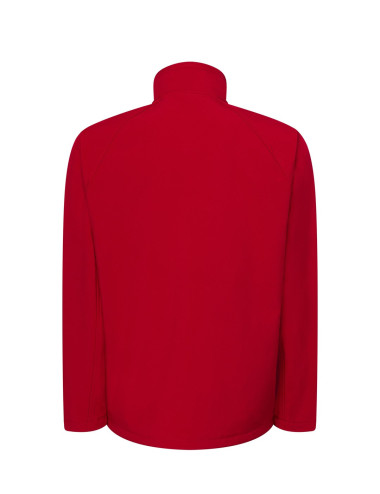 Kurtka  softshell jacket czerwony Jhk