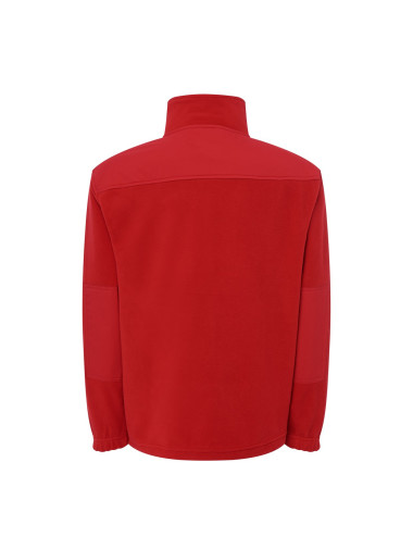 Men`s fleece Red workwear under embroidery for companies, JHK
