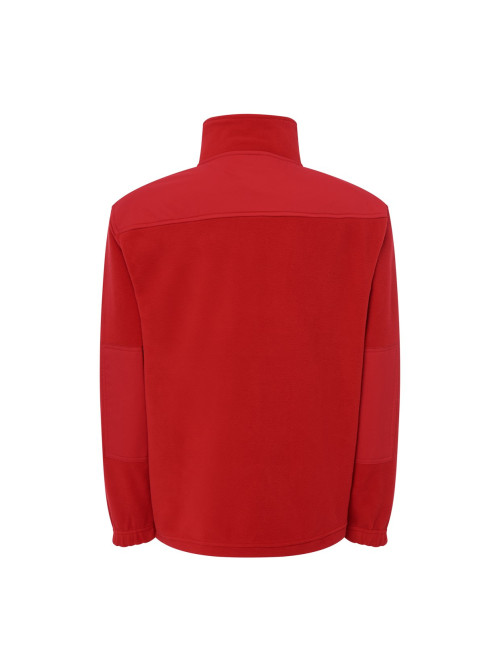 Men`s fleece Red workwear under embroidery for companies, JHK
