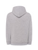 Men`s sweatshirt swra kng kangaroo gray melange Jhk