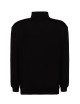 Herren-Sweatshirt SWRA-Zip Half-Zip schwarz Jhk