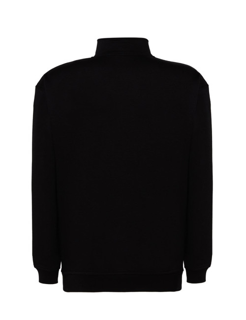 Herren-Sweatshirt SWRA-Zip Half-Zip schwarz Jhk