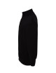Bluza dresowa męska swra zip half zip czarny Jhk