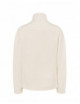 2Warmes Damen-Fleece-Sweatshirt 300 g/m2, verstellbarer Boden, Fleece-Flrl 300, gebrochenes Weiß, Jhk