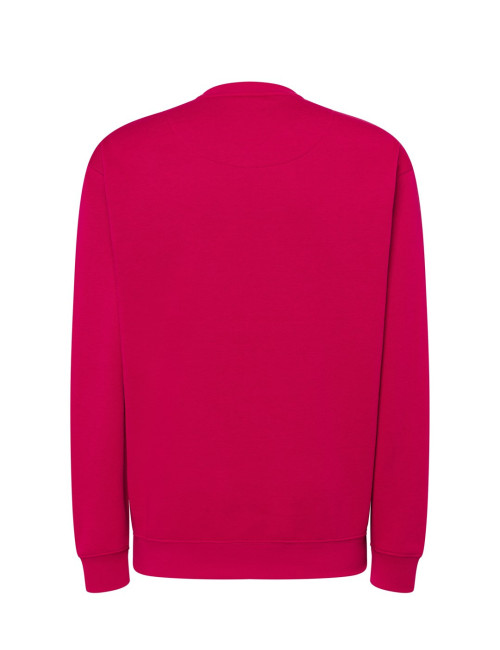 Herren-Sweatshirt SWRA 290 Sweatshirt Himbeere JHK
