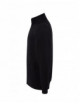 2Herren-Sweatshirt mit durchgehendem Reißverschluss, schwarz, JHK