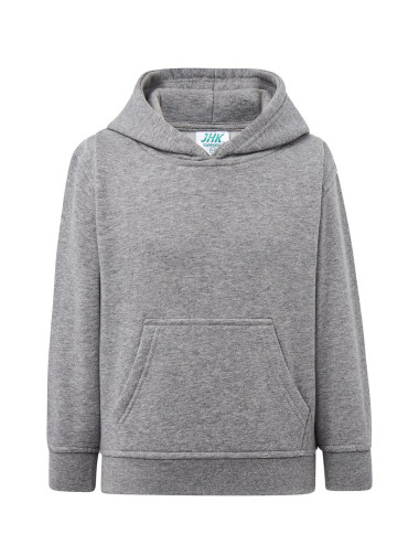 Kinder-Sweatshirt SWRK KNG Kid Kangaroo Grey Melange JHK